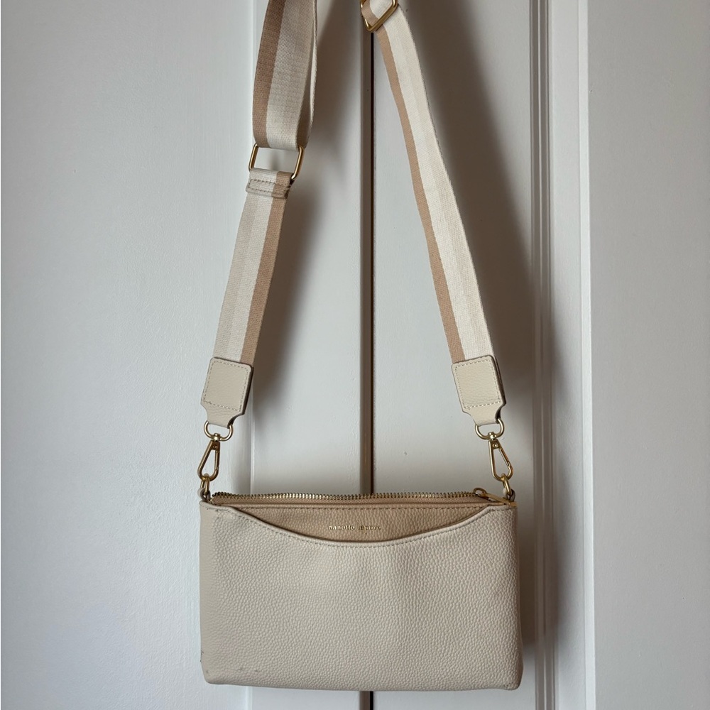 Nanette Lepore Cream Crossbody Bag